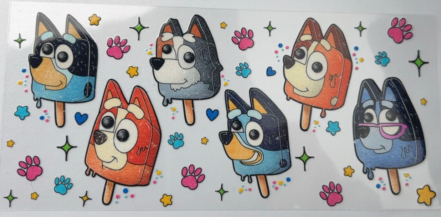 Dogs popsicles