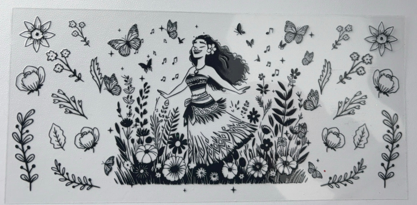 Floral girl