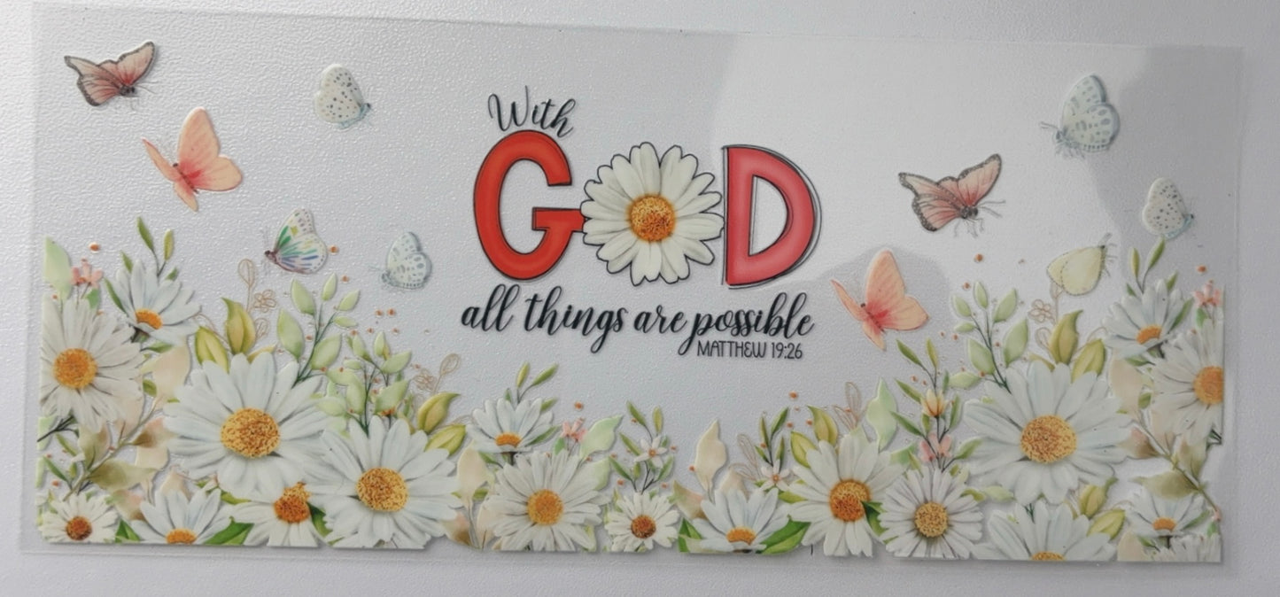 With god