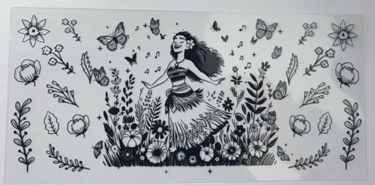 Floral girl