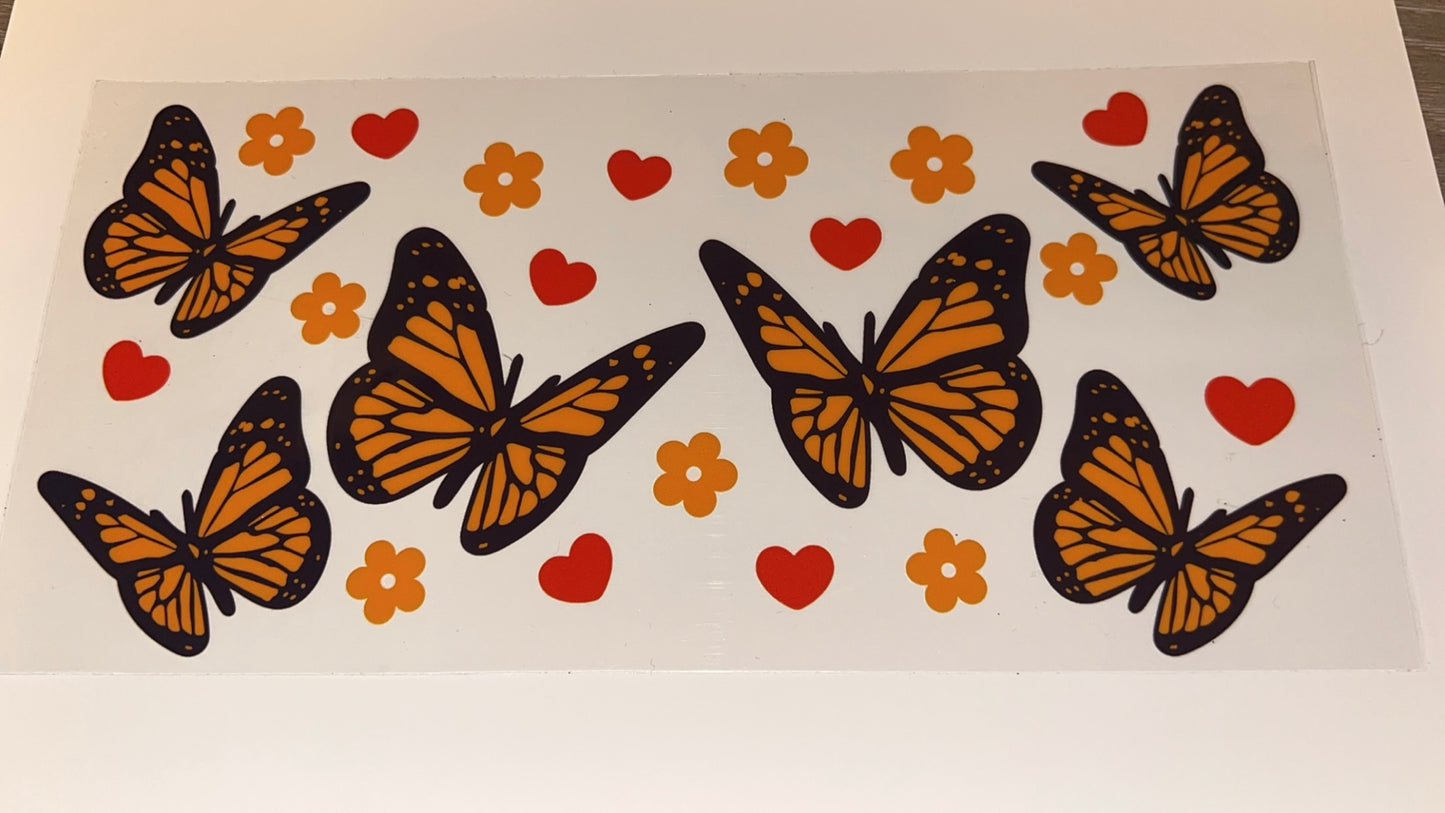 Orange butterfly